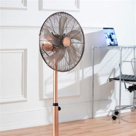 Brown Stand Fan
