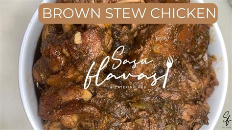 Brown Stew Chicken Without Browning