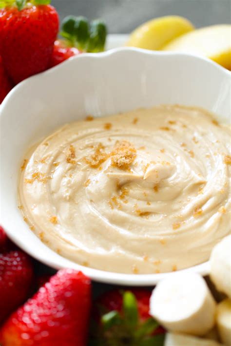 brown sugar cream cheese dip