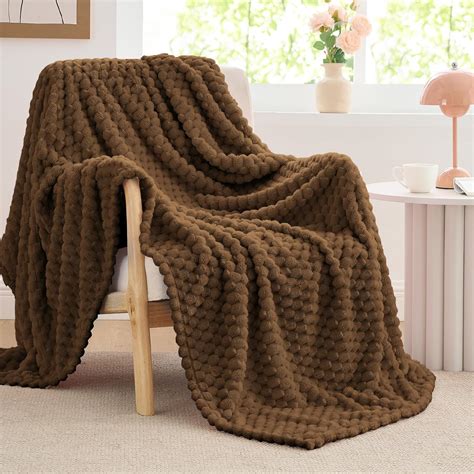 Brown Throw Blanket For Bed