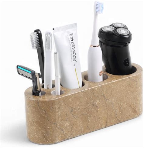 Brown Toothbrush Holder