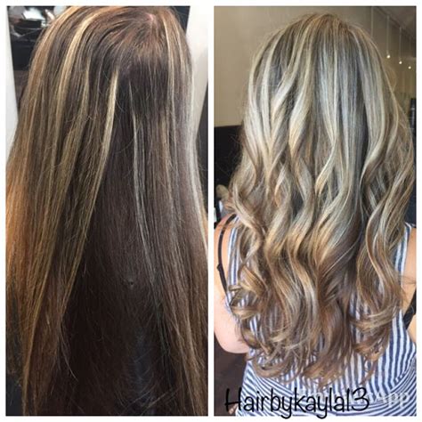 brown underneath blonde