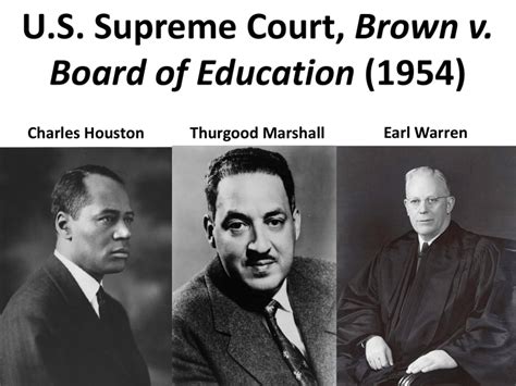 brown v board of education chief justice
