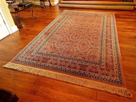brown vintage rug