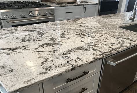 brown white granite