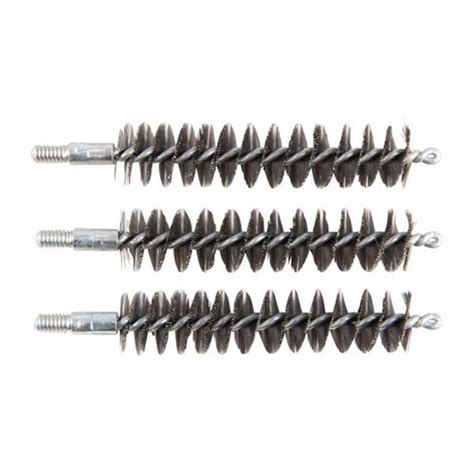 Brownells Standard Line Stainless Steel Bore Brushes 1 Dozen Ss 22 Rifle
