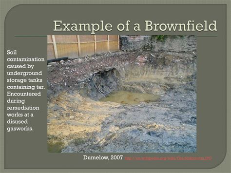 Brownfield Site Soil