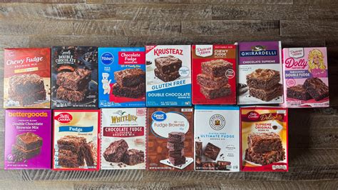 Brownie Mix Box