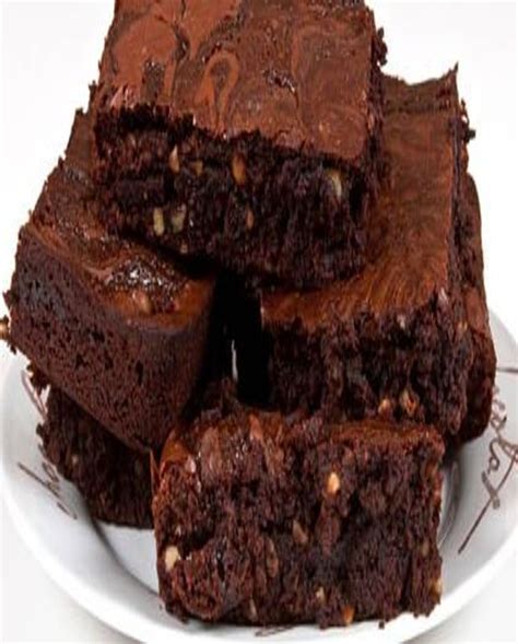 brownies au chocolat sans beurre