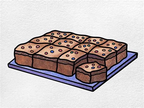 Brownies Easy Drawing