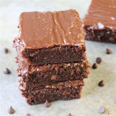 brownies made with milk chocolate chips