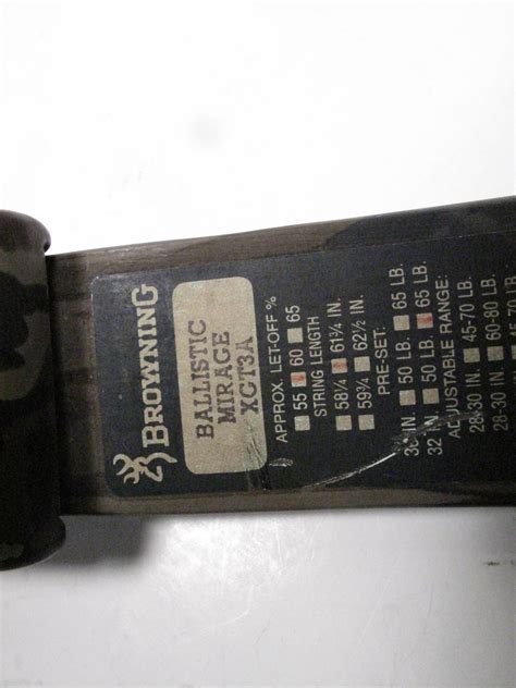 Browning Compound Bow Manual