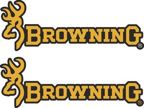 browning stickers