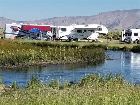 browns campground in bishop