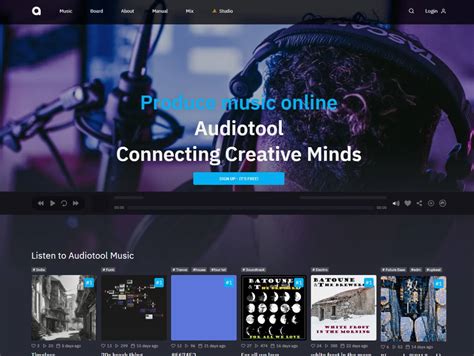 browser based music studio