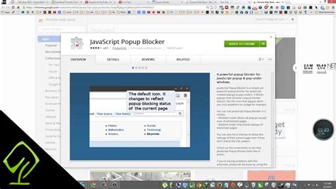 Browser Extension Block Javascript