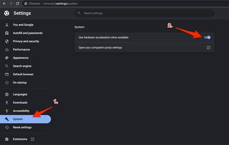 Device and browser settings like hardware acceleration that impact streaming playback