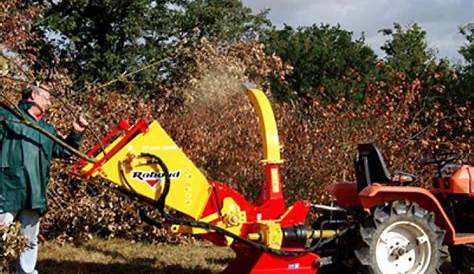 Broyeur De Branches Rabaud Pour Tracteur s Sur XYLOCHIP 100T