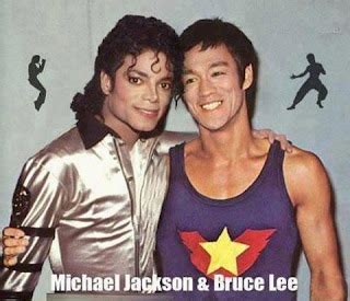 bruce lee and michael jackson