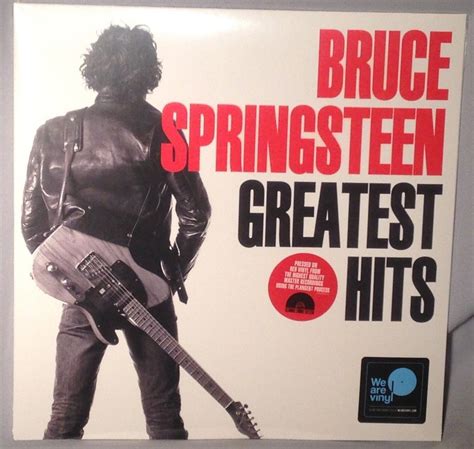 bruce springsteen greatest hits red vinyl