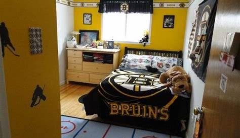 Bruins Bedroom Decor