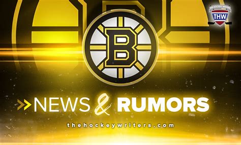 bruins latest news and rumors