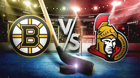 bruins vs senators prediction