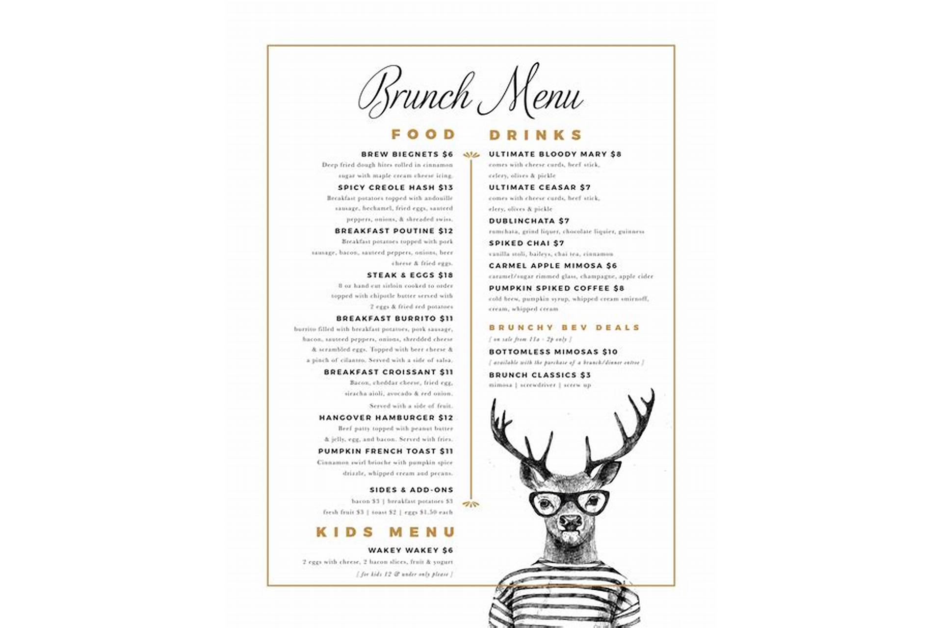 brunch menu image