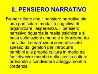 Cool Bruner E La Narrazione Ideas