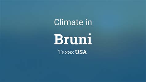 Bruni Texas Weather