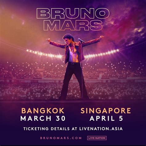 bruno mars concert thailand 2023