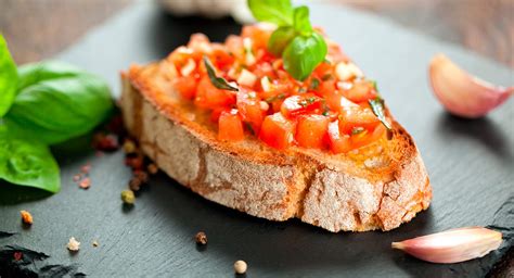 Bruschetta tomate ail