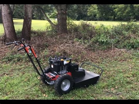Brush Clearing Lawn Mower