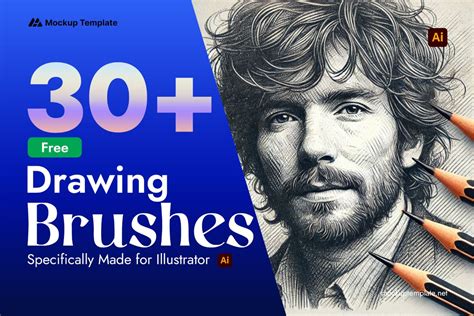 Brush Drawing Illustrator