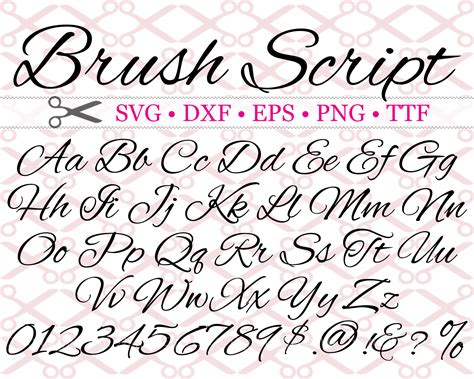 Brush Script Handwriting