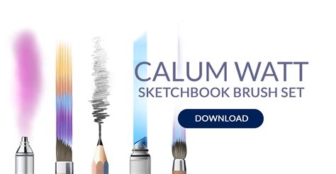 Brush Sets For Sketchbook