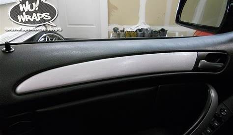 BMW e53 X5 interior trim Avery Supreme Brushed Aluminum