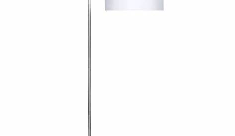 Makrim Floor Lamp, Contemporary Style, Brushed Nickel