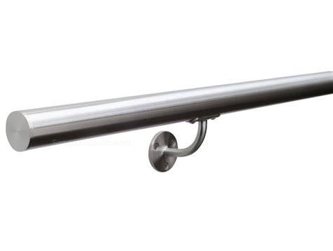 Brushed Chrome Handrail Stair Designs