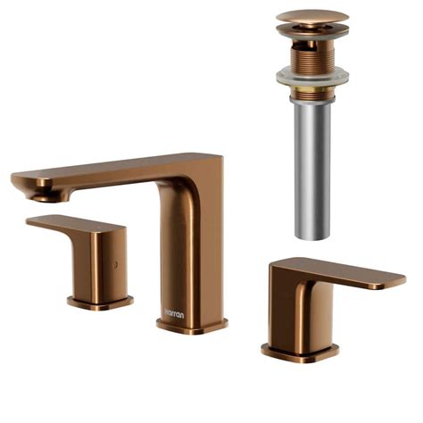 Brushed Copper Bathroom Faucet