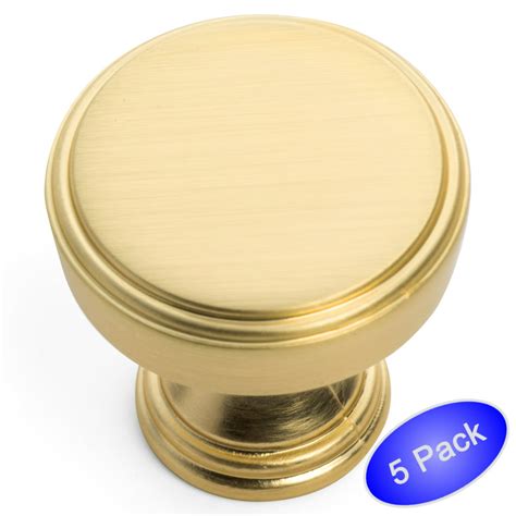 Add a Touch of Glamour with Brushed Gold Cabinet Knobs - Elevate Your Space Today!