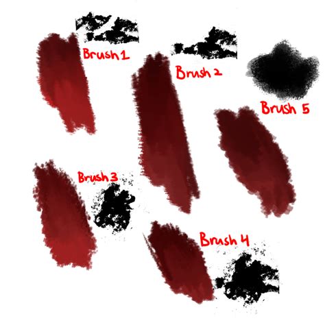 Brushes Firealpaca