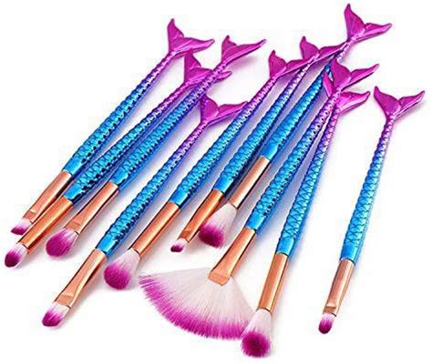Brushes Mermaid Makeup