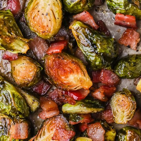 Brussel Sprouts With Bacon Maple