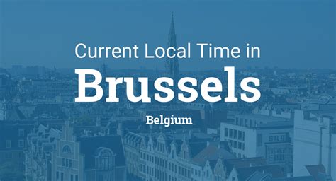 brussels belgium current time
