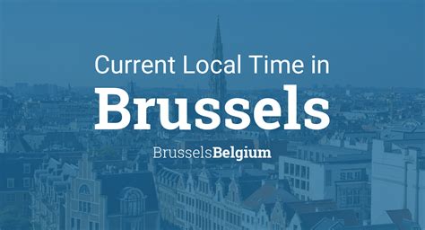 brussels belgium time zone