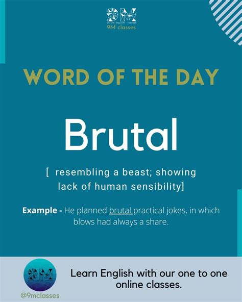 brutal meaning in marathi with example
