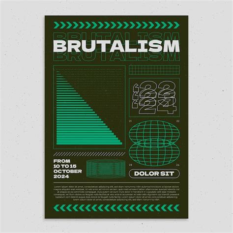 Brutalism Poster Design