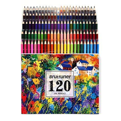 Brutfuner 608 Colored Pencil Set 150 Colors Water Soluble Watercolor
