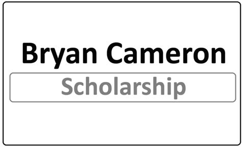 Bryan Cameron Impact Scholarships 20222023